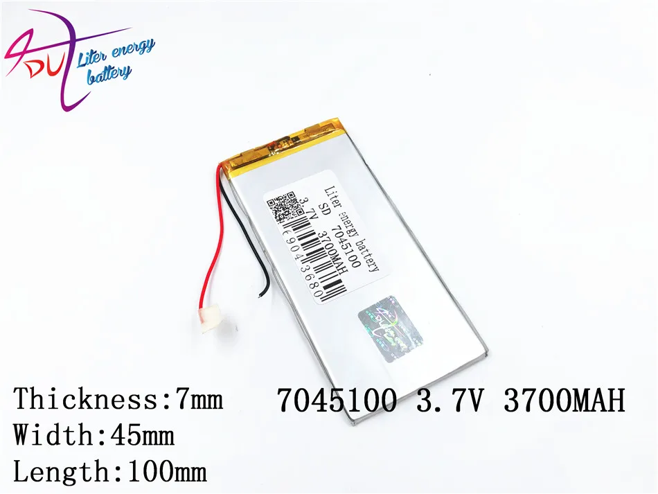 Размер 7045100 3,7 v 3700mah литий-полимерная батарея с доской для планшет PDA Pcs цифровые продукты