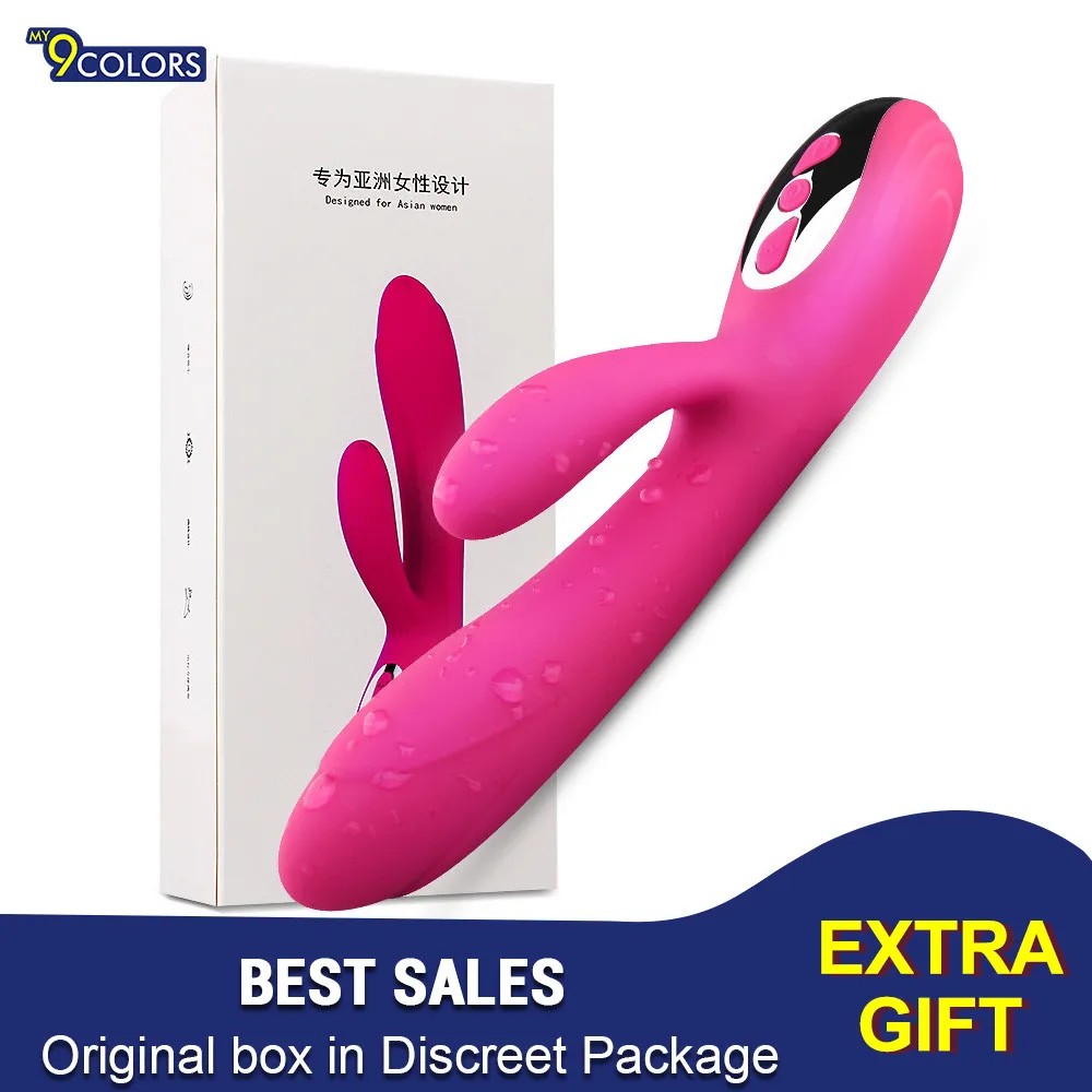 G Spot вибратор Дилдо кролик игрушки для взрослых usb зарядка мощный секс игрушка