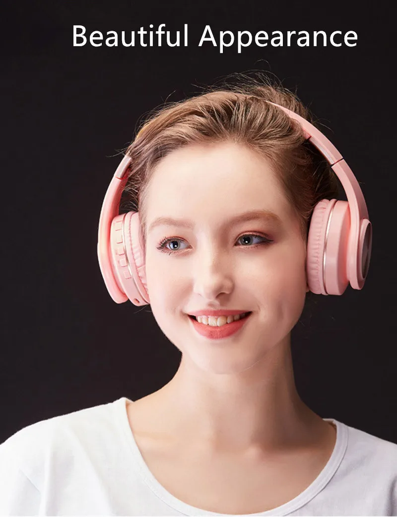 Tourya A1 Bluetooth 5,0 наушники беспроводные наушники с микрофоном Поддержка Tf карты наушники Регулируемая складная гарнитура для телефона