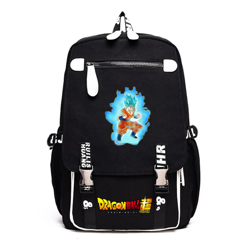 photo colour School Bags Dragon Ball Super Backpack for Teenagers Women Men Son Goku Printed Laptop Backpack Kids Book Bags Casual Travel Bag - Цвет: photo colour
