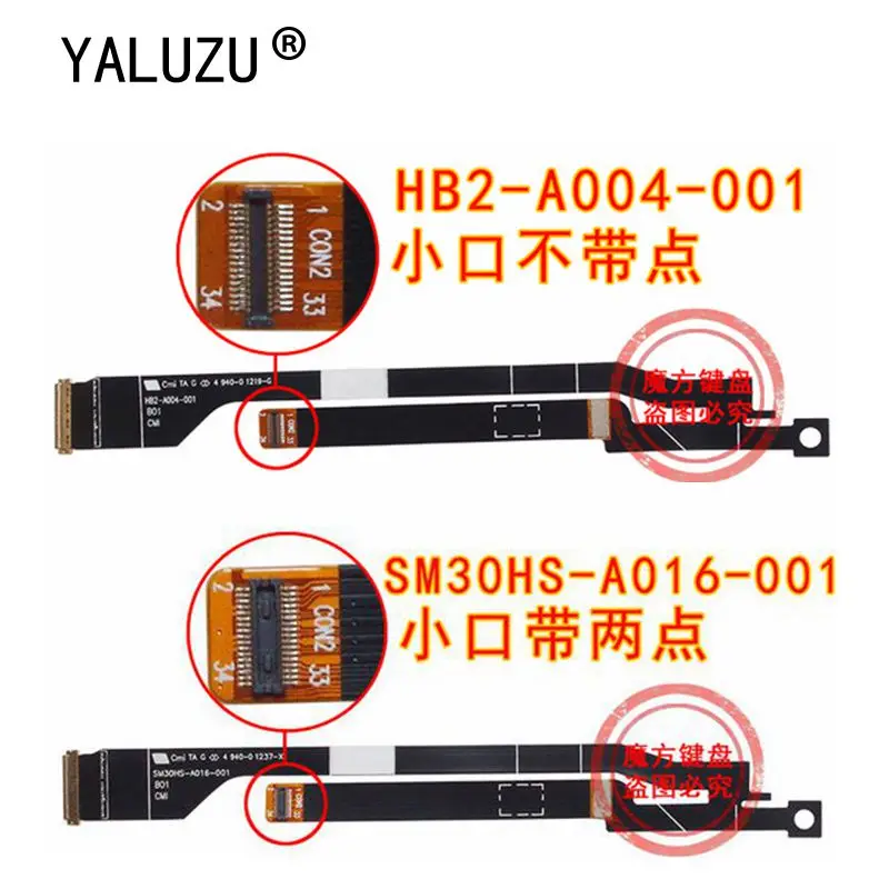Led Lcd Lvds Cabo para Laptop Acer Aspire S3-951 Ms2346 S3-9512464g S3391 S3-371 S3-351 Sm30hs-a016001 Hb2-a004-001 Novo