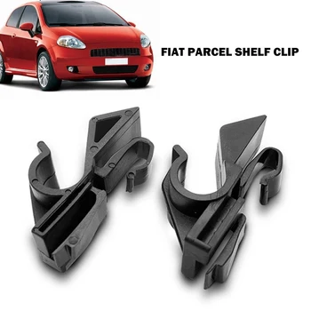 

Pair Auto Accessories Vehicle Easy Install Replacement Fastener Rear Parcel Shelf Clip Durable Practical For Fiat Grande Punto