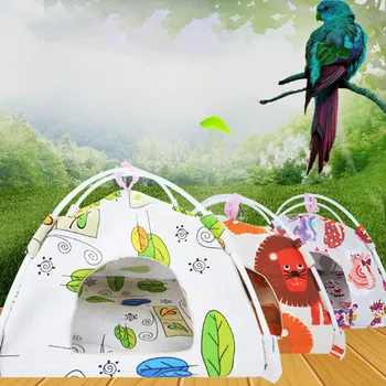 

Parrot tent canvas small pet nest sleeping nest floor hanging bird nest