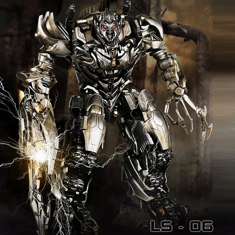 

LS06 LS-06 MPP36 Transformation Mega Galvatron Tank Mode Black Mamba mp36 Movie SS13 Oversized Alloy Figure toy with retail box