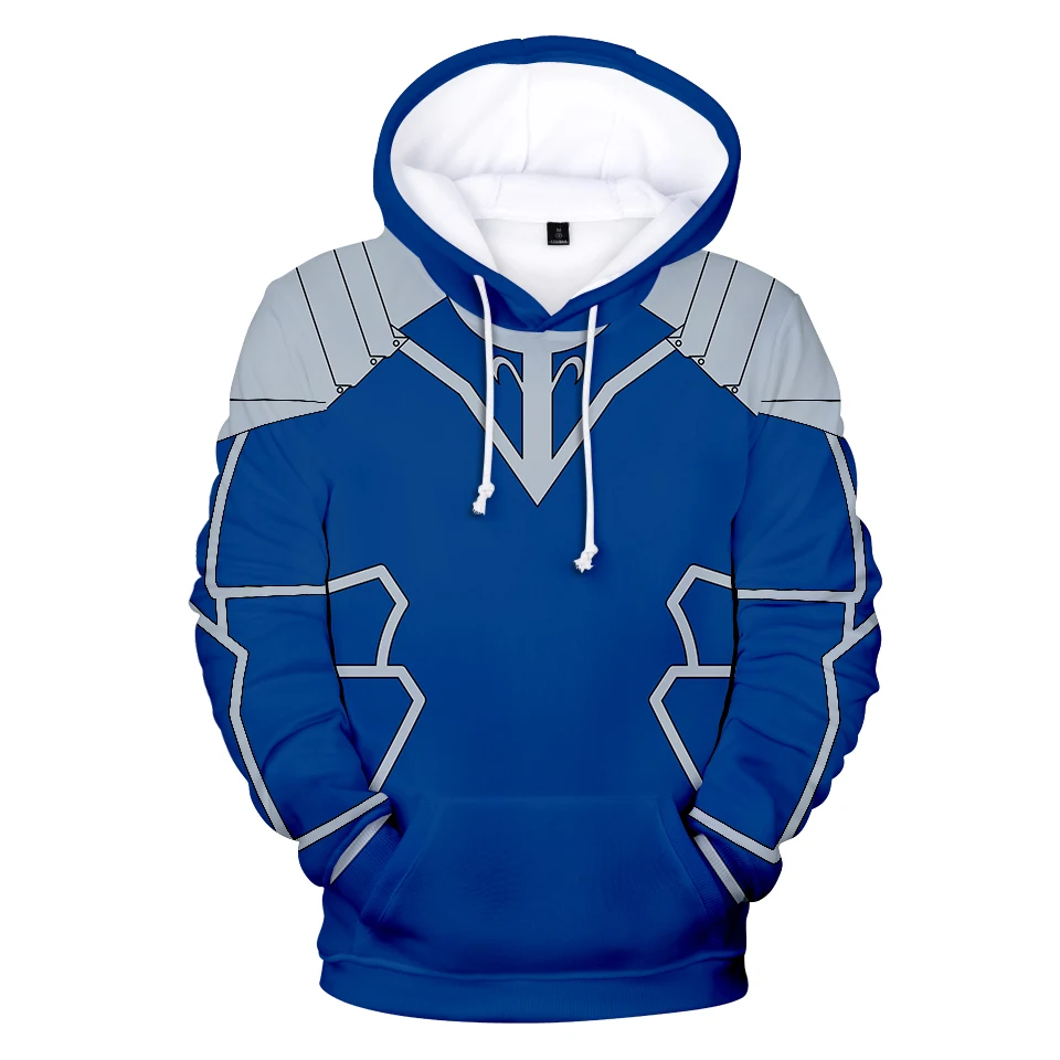 FRDUN TOMMY Fate Stay Night Косплей костюмы Аниме Hoodie Толстовки Топы Harajuku Tracksuit для женщин /