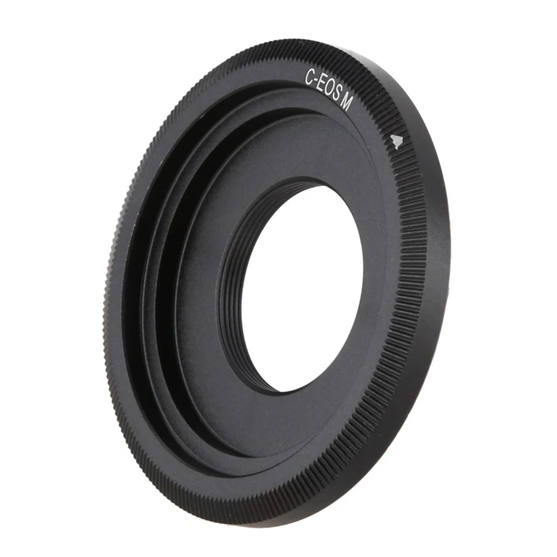 Черный объектив Cine C Mount для камер Canon EOS M M2 M3 адаптер объектива камеры кольцо CCTV с