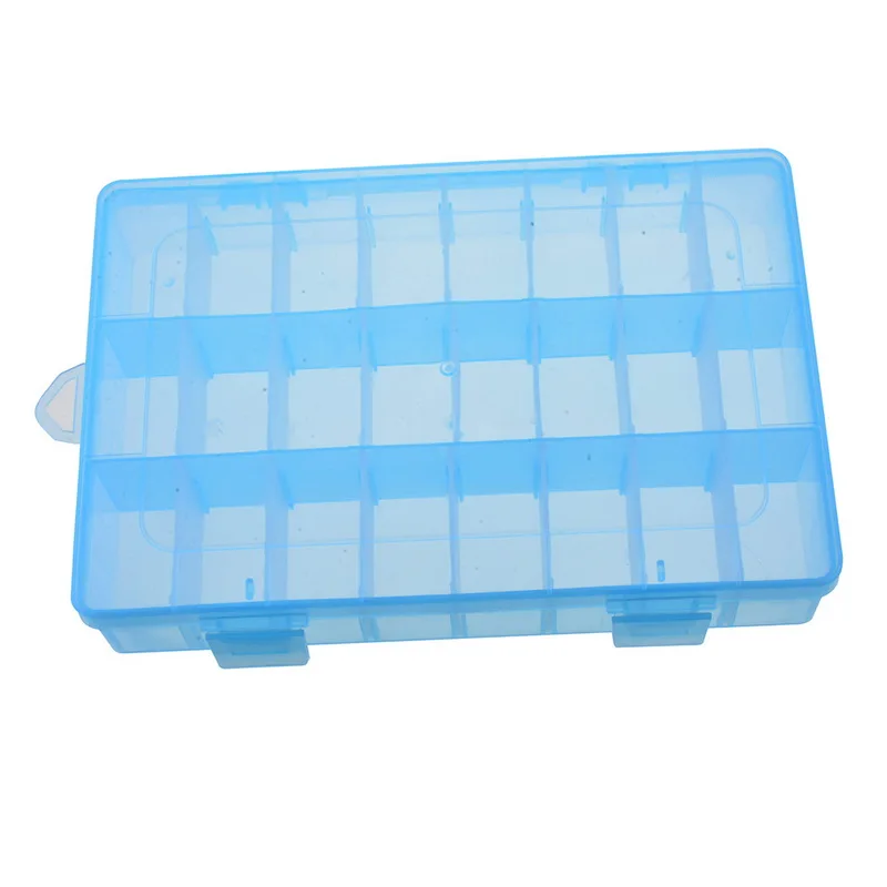 garden tool bag 24 Grids DIY Tools Packaging Box Portable Electronic Components Screw Removable Storage Screw Jewelry Tool Case Colorful Plastic portable tool chest