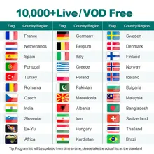 4k IPTV Swedish Full HD 1 Year IPTV Subscription IPTV Arabic Belgium Dutch Portugal Spain Germany Sweden Italy For Android M3u