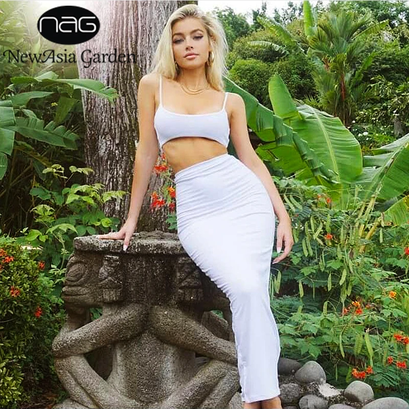 2 pieces skirt and top