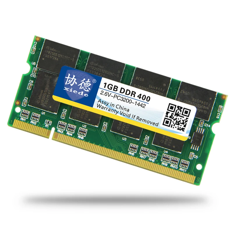 Память xiede для ноутбука ОЗУ DDR 400 МГц 333 266 1 ГБ 512 Мб память Sodimm совместимая с DDR1 Гб|ram