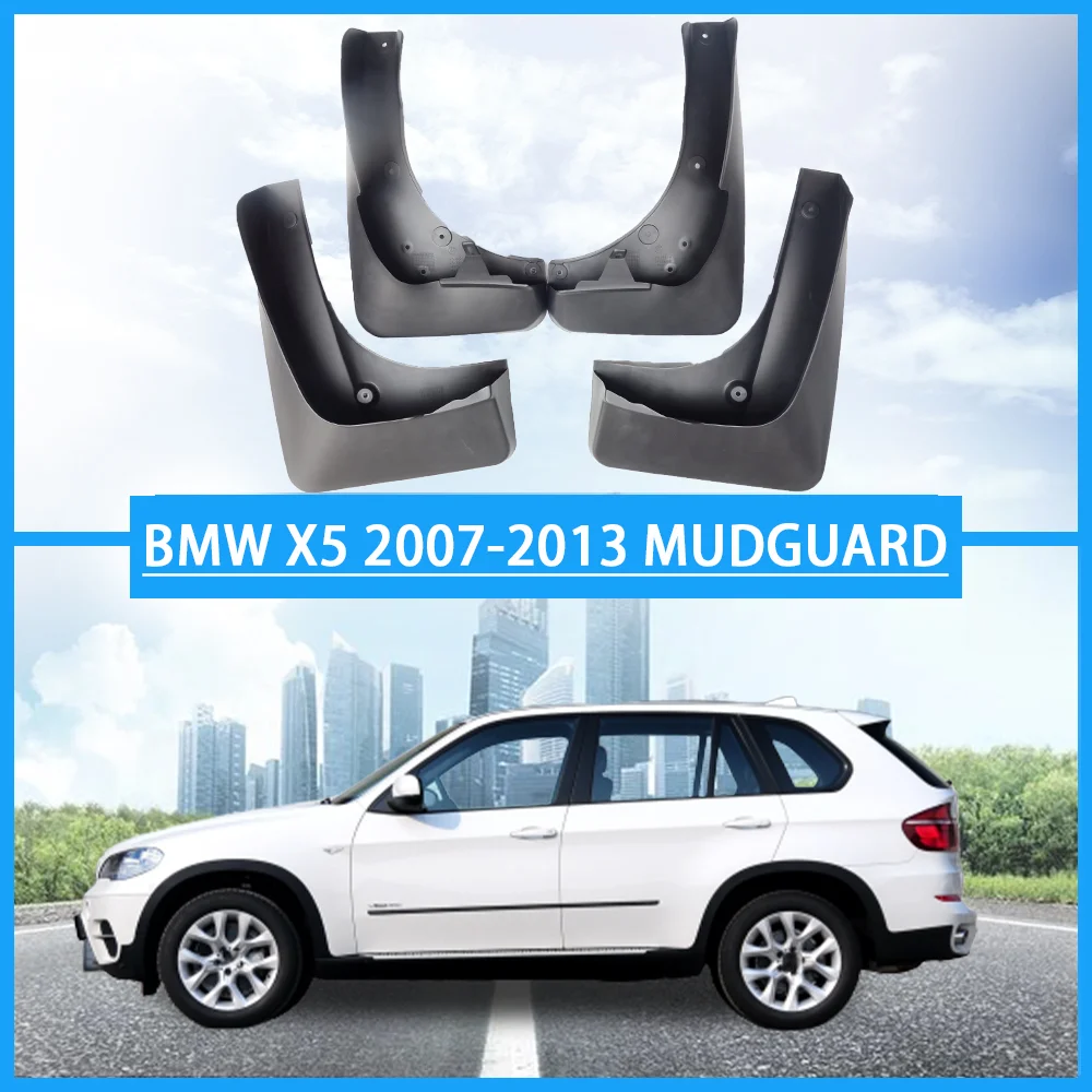 Для BMW X5 E70 Брызговики X5 автокрыло для BMW автомобильные аксессуары Брызговики 2007-2013 4 шт