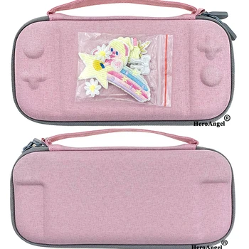 

2020 New Pink Nintend Switch Lite Mini Case Protective Bag Shell Cover for Nintendo Switch Lite Game Accessories Storage