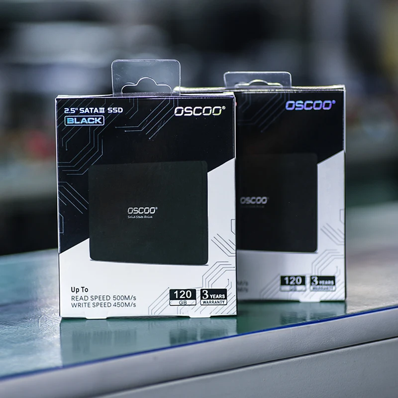 Osco-sataiii Solid State Drive Ssd Hard Drive para Laptop Desktop pc Preto 2.5 120gb 240gb - Imagem 2