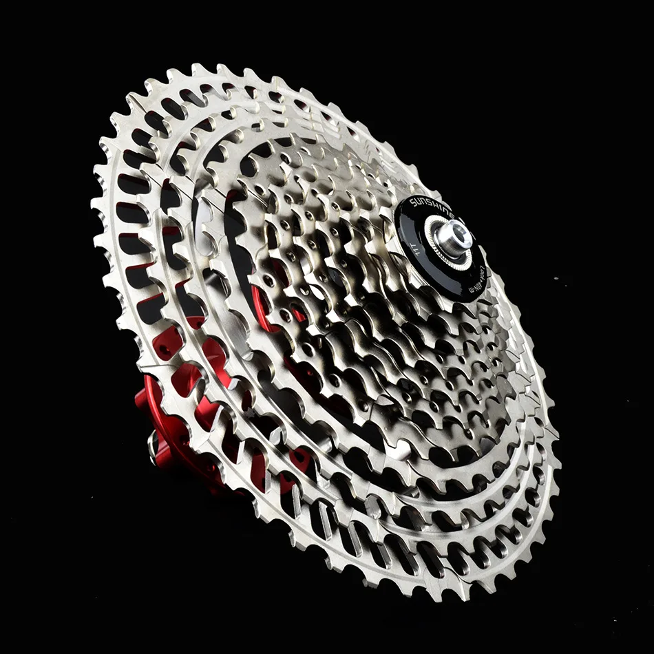 Ультралегкая велосипедная кассета Ultimate 10 11 12 скоростей MTB SLR 11-42/46/50T CNC стальная