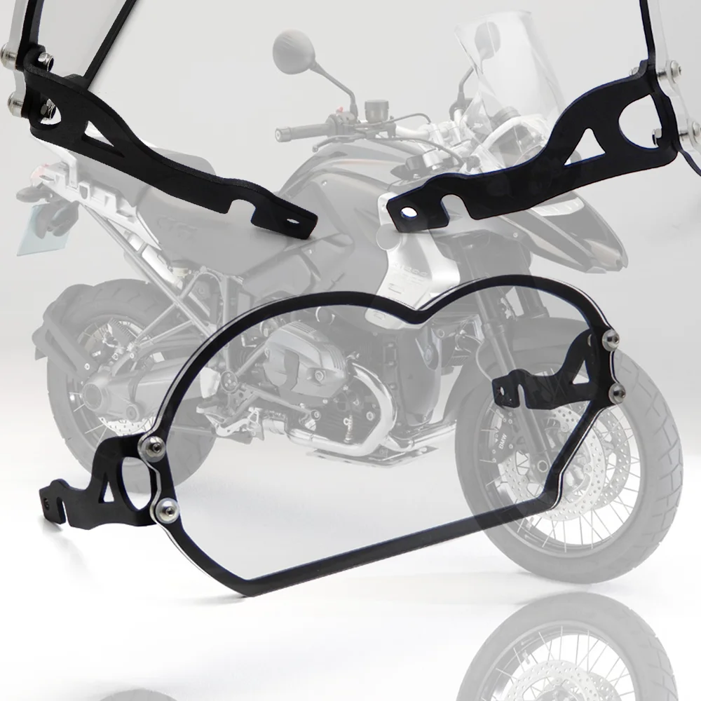 

FOR BMW R1200GS R1200 GS Adv Adventure R 1200 Gs Headlight lens Guard Protection Protector Cover Oil Cooled 2004-2010 2011 2012