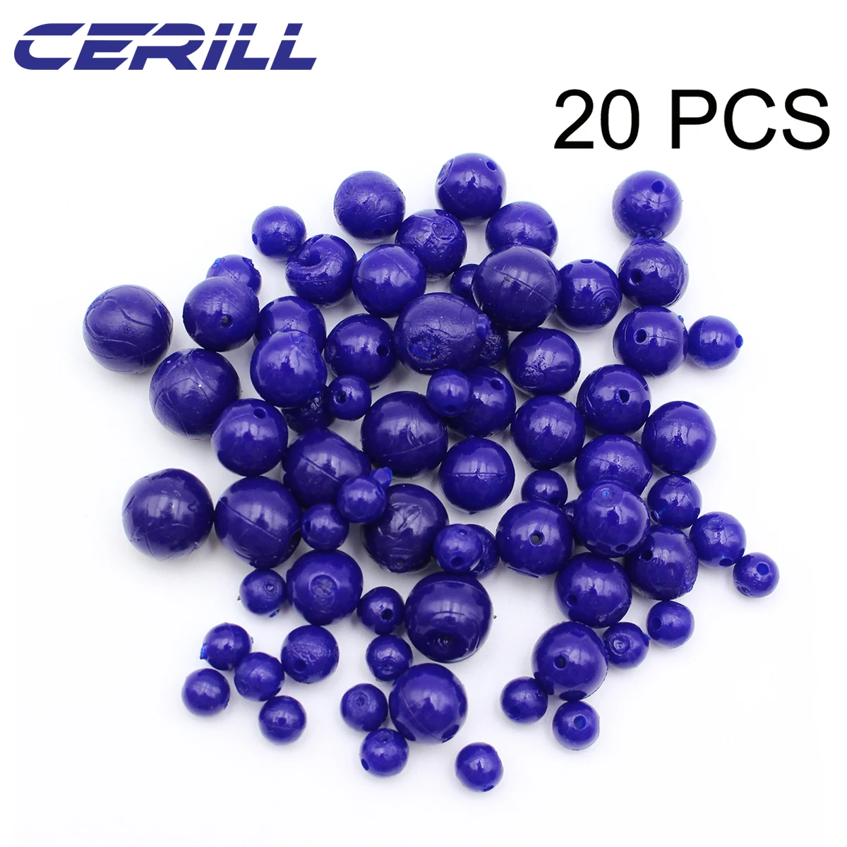 20 PCs Cerill Corn Carp Floating Soft Fishing Lures 7-12mm Artificial Smell Worm Baits Ball Plastic Silicone Swimbait Tackle