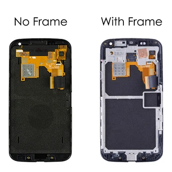 

4.7" Super AMOLED LCD For Motorola MOTO X Display LCD Touch Screen with Frame For Motorola Moto XT1052 XT1056 XT1058 XT1060 LCD