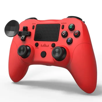

ALLOYSEED Wireless Bluetooth Gamepad Dual Vibration 6-Axis Game Controller Joystick Handle Headphone Jack For PS4 PC Android TV