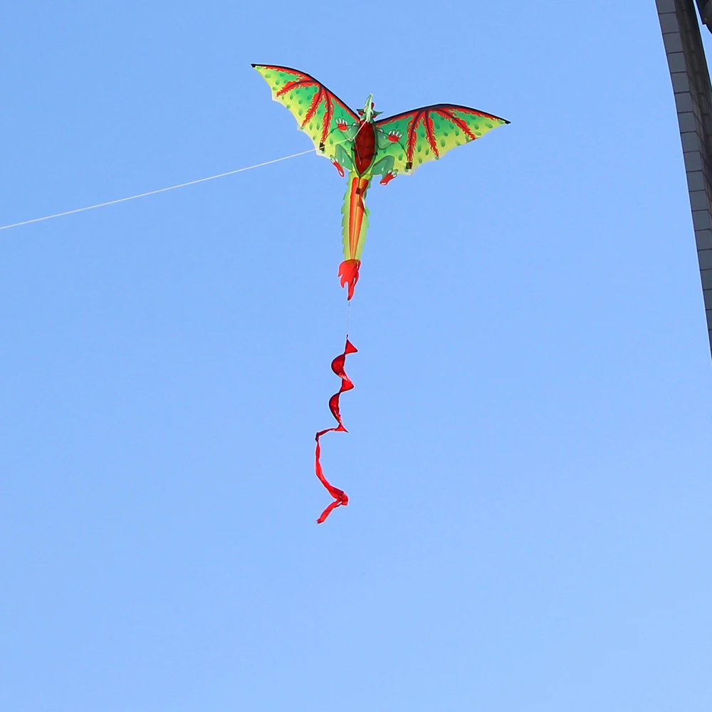 Детский игрушечный воздушный змей, креативный трюк, летающий дракон, воздушный змей, спиральный хвост, для спорта на открытом воздухе, летающий воздушный змей со струной, детский подарок, новинка