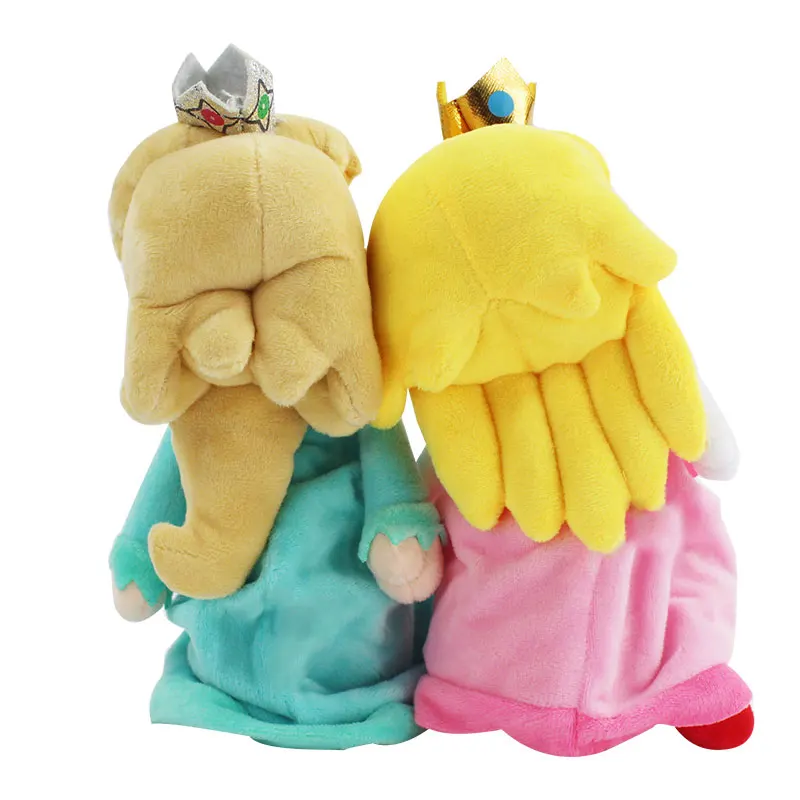 20 см Super Mario Bros Princess Peach Daisy Rosalina плюшевые детские куклы подарок на день рождения для детей