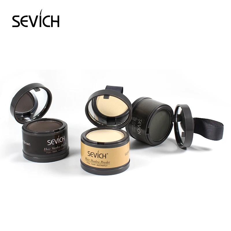 Magical Fluffy Hairline Powder Hair Line Shadow Hair Concealer Root Cover Up Gray Coverage Unisex 8 Color hair building powder