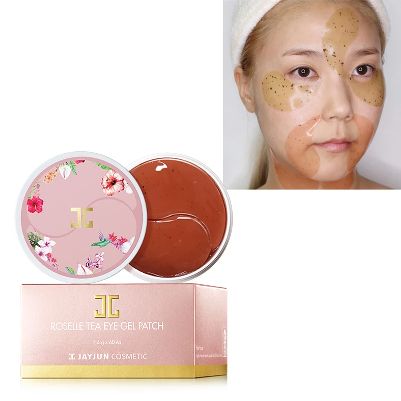 Preise JAYJUN Grün Tee Roselle Hydrogel Eye Gel Patch Unter Auge Maske Anti Falten Entfernen Finelines Dark Kreis Erhellen 60PCS