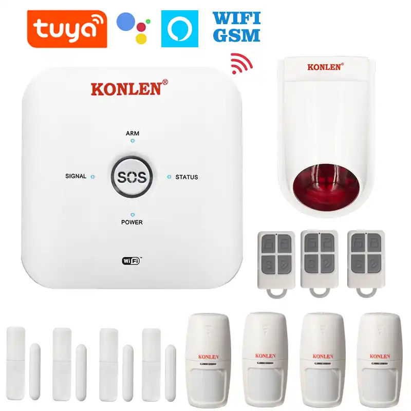 google home house alarm