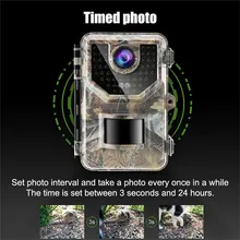 Ночное видение охотничья камера активированная движения водонепроницаемая Охота Скаутинг камера естественное поле ночного видения наружная камера дикой природы