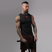 Muscle Dr. Brothers, европейский и американский популярный бренд, жилет, спортивный жилет, мужской жилет для фитнеса, тренировок, без рукавов, футболка, Customizabl