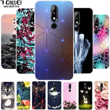 Para Nokia 5,1 Plus funda para teléfono funda trasera de silicona blanda para Nokia X5 funda 5,1 Plus funda de TPU impresa para Nokia5.1 + 5,86''(China)