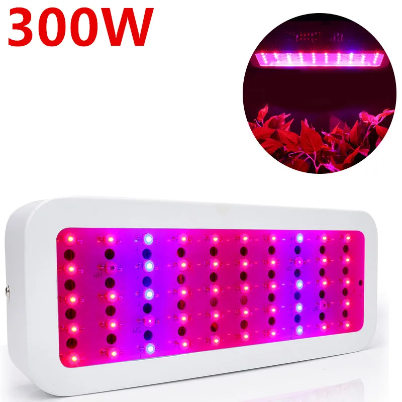 300W Светодиодный светильник для выращивания: полный спектр для Гидропоника в помещении парниковый растения Veg and Bloom panel 200 Вт/300 Вт/400 Вт/600 Вт/800 Вт/1000 Вт/1200 Вт/Вт - Испускаемый цвет: 300W