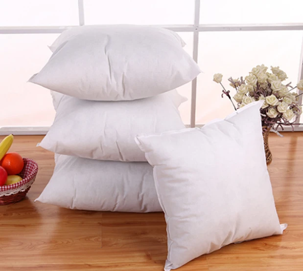 White Head Cushion core for Sleeping Bed Sore Neck Pillow Square