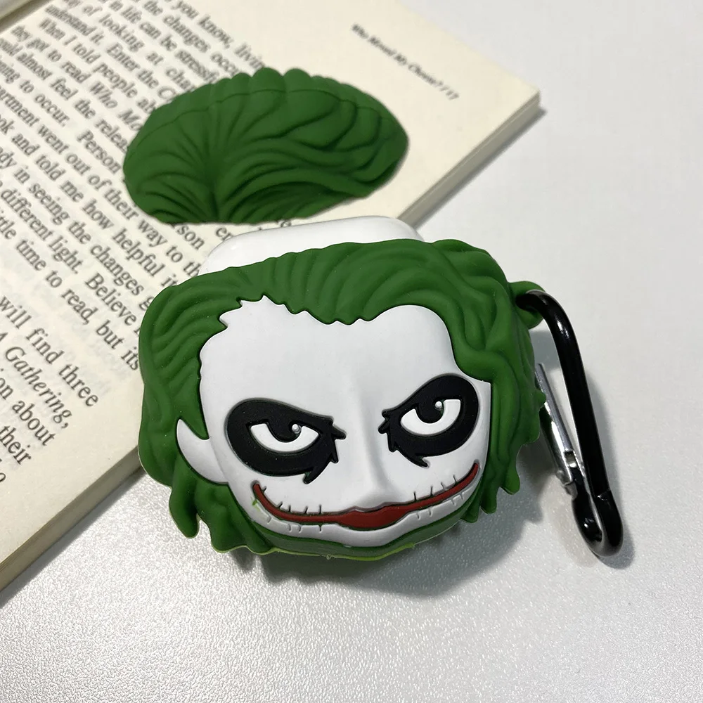 LinXiang DC Comics Бэтмен Джокер Эрика границы с изображением Джека Нейпира Bluetooth наушники крышка силиконовый защитный чехол для Apple Airpods 1 2