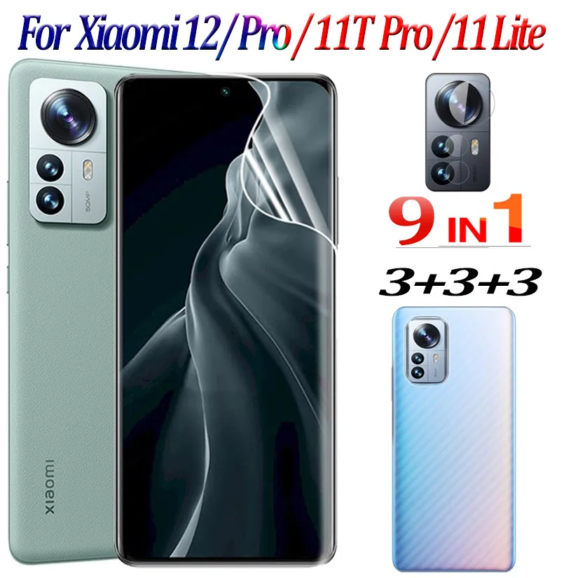 

Hydrogel Film For Xiaomi Mi 12 Pro Mi12 Screen Protector Xiaomi 11 Lite 5g NE Xiaomi12 Back Film Mi11T Xaomi 11 T Pro 11i Soft Camera Protection Mi 11 Lite Xiomi 11T Pro Mi12Pro 12Pro Not Glass