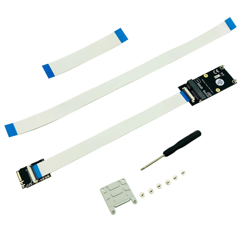 Câble Adaptateur NGFF M.2 A/E Vers PCI-E - Pour Ajouter Des Cartes D'Extension (Comme Capture HDMI) à Un Port M.2