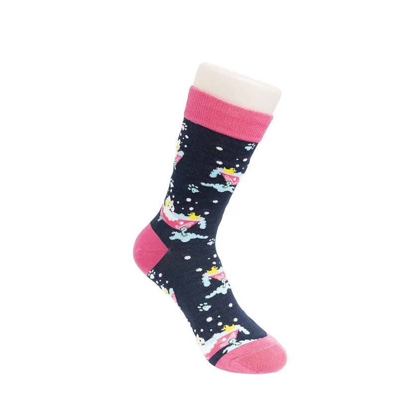 Harajuku/забавные носки для животных, еды, пиццы, милые женские носки, Divertidos, мороженое, креативный Sokken Crazy Chaussette Femme