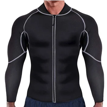 

Men Shaper Top Neoprene Sweat Suit Fitness Stretch Shapewear Tummy Control Slimming Body Shaper Female Shaper Excise Underwear
