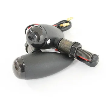 

For Harley Turn Signal Lights Motorcycle 1 Pair Black New 2pcs Durable
