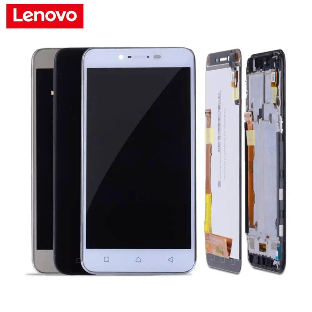 Продажа Дисплей для Lenovo Vibe K5 A6020A40 A6020 A40 LCD в сборе с тачскрином на рамке Оригинал черный белый золотой