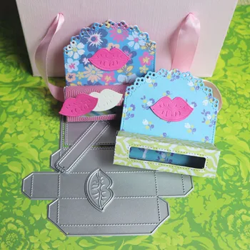 

Cutting dies Lip balm box Scrapbook Cardmaking Paper craft DIY Stencil Metal dies