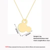 Collier avec pendentif en acier inoxydable pour femmes, bijoux en acier inoxydable, Boho, aigle, oiseau, queue de baleine, chaîne pour femmes ► Photo 3/6