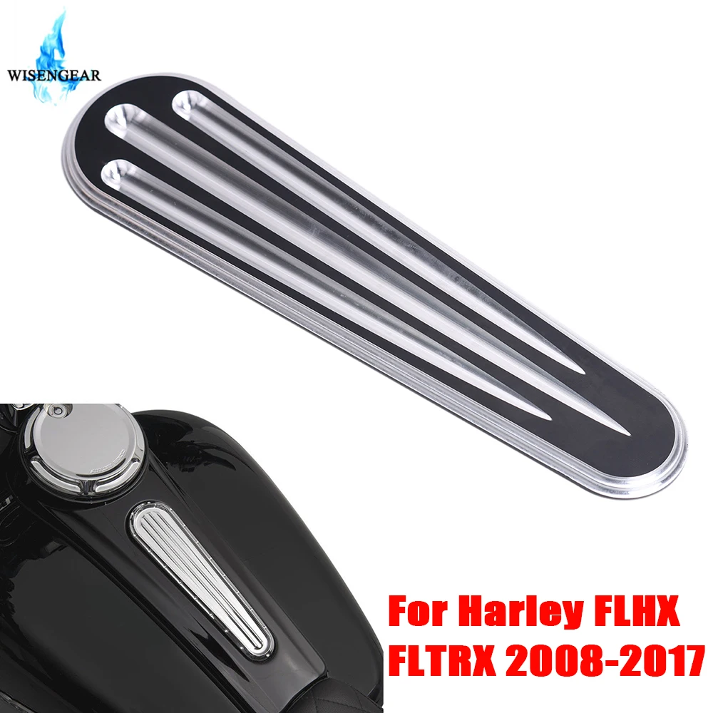 Motorcycle Black Aluminum Front Dash Cover Insert For Harley Davidson Touring Street Glide FLHX FLTRX 2008-2017 Accessories | Автомобили и