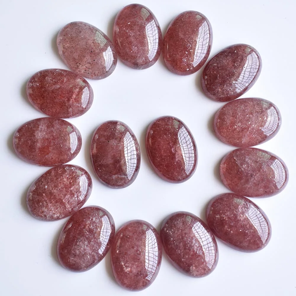 무료 배송 20 개/몫 도매 18x25mm 2020 뜨거운 판매 천연석 혼합 타원형 CAB CABOCHON 눈물 구슬 보석 만들기위한