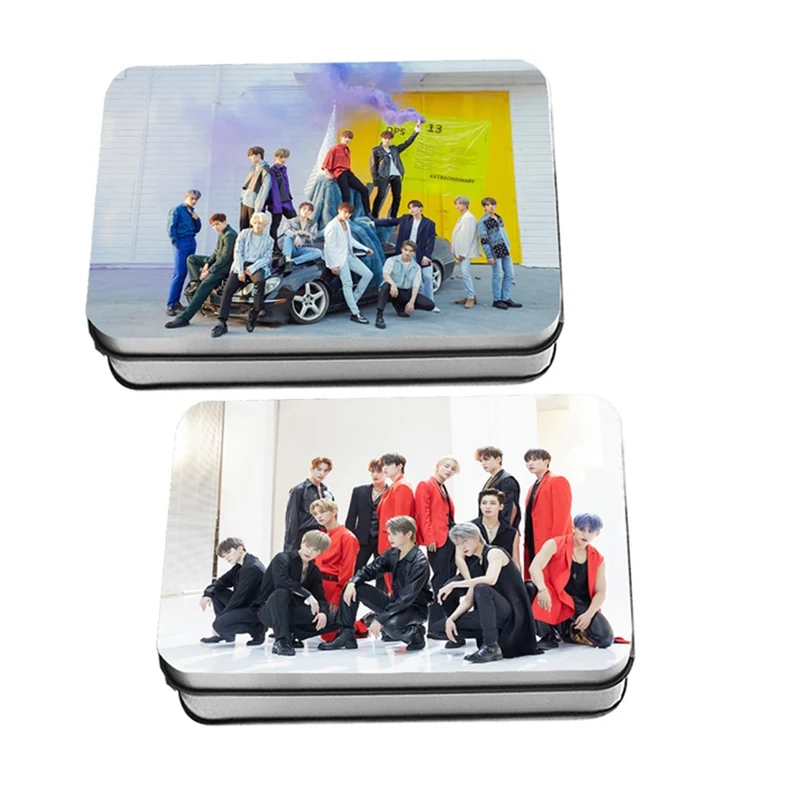 40 шт./компл. KPOP альбом Seventeen самодельная бумага Lomo карты фото плакат в виде карты фотостудии игрушек, для подарка, для фанатов канцелярских принадлежностей