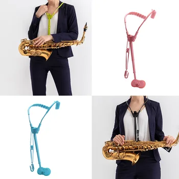 

Adjustable Alto Tenor Saxophone Double Shoulder Strap Belt Musical Part Sax Harness