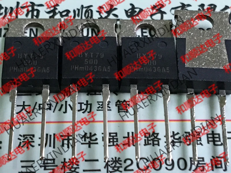 10 шт./лот новые и оригинальные BYT79-500 TO-220-2
