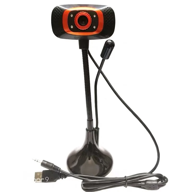 

USB Camera Video Recording Web Camera 360 degrees rotatable HD Webcam with Microphone For PC Computer