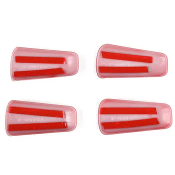 

4pcs Grab Bar Trim Set Decal Replacement A/B Pillar Handle Cover Decor