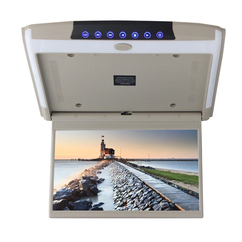 US $185.07 173 Inch Car Monitor Ceiling Mount Roof Mp5 Player Hd 1080p