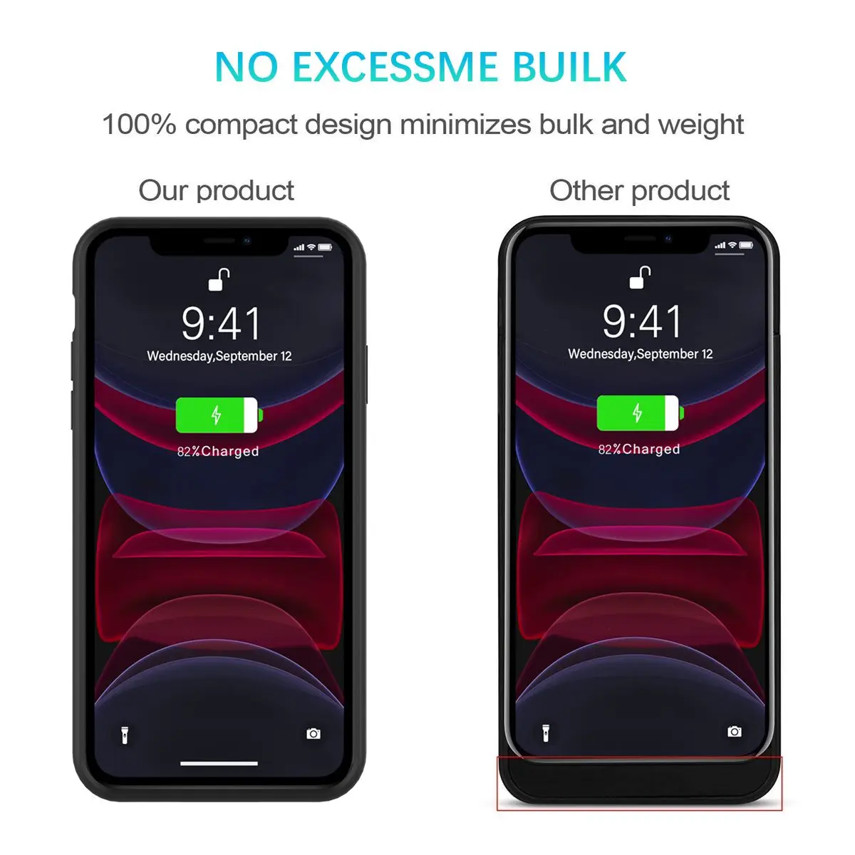 Для iPhone 11, 6,1 дюймов, 11 pro 5,8, чехол для зарядного устройства, 5200 мА/ч, Внешняя резервная зарядка, внешний аккумулятор, защитный чехол, батарея